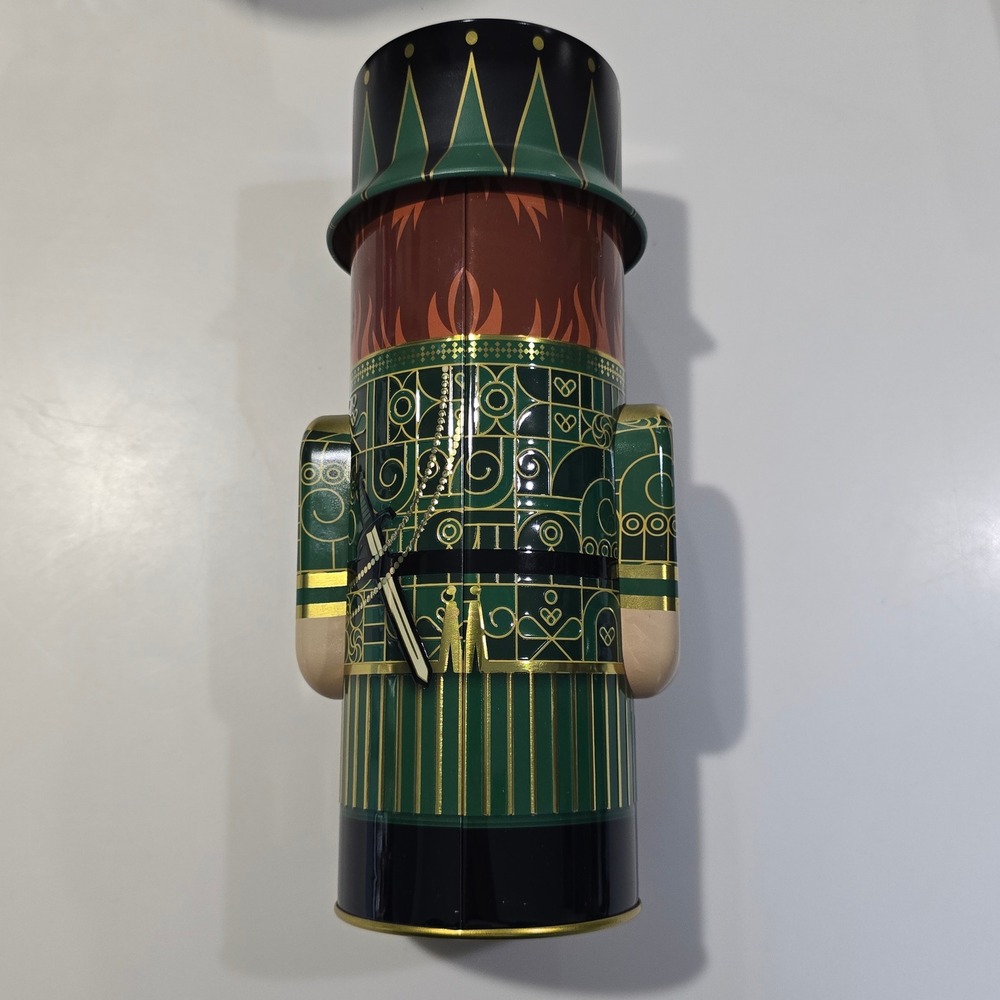Bonnie & Pop Nutcracker Soldier Tins Set of 3 Red Green Blue Holiday Decor - Picture 6 of 8